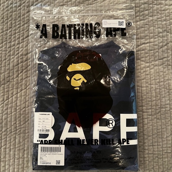 Bape color camp crew neck (fw21) - Picture 2 of 2